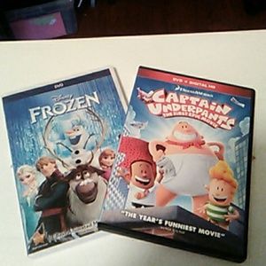 Frozen & Captain Underpants